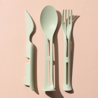 Набор столовых приборов «Путешествие», вилка, ложка, нож Набор столовых приборов «Путешествие», вилка, ложка, нож