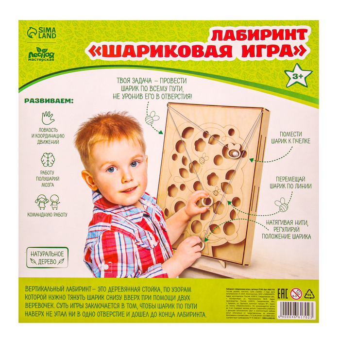 Лабиринт &laquo;Шариковая игра&raquo;