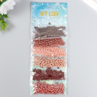 Бисер круглый 6/0 "Осенний лес" 6 цветов х 10 гр 20х8 см Бисер круглый 6/0 "Осенний лес" 6 цветов х 10 гр 20х8 см