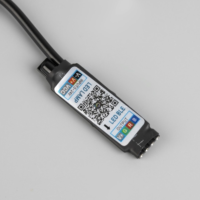 Комплект светодиодной ленты Luazon Lighting 5 м, IP65, SMD5050, 30 LED/м, USB, пульт ДУ, приложение, RGB Комплект светодиодной ленты Luazon Lighting 5 м, IP65, SMD5050, 30 LED/м, USB, пульт ДУ, приложение, RGB