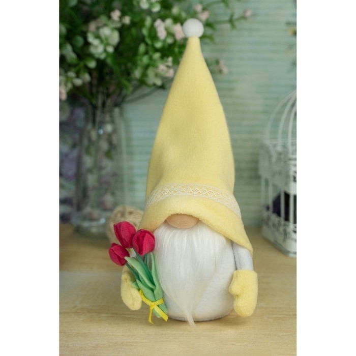 Набор для изготовления игрушки &laquo;Весенний гном&raquo;, высота &mdash; 17 см