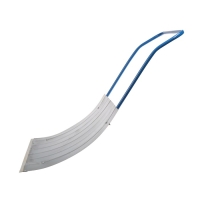 Движок для уборки снега, оцинкованный ковш 600 &times; 750 мм, металлическая планка, металлическая ручка цвет МИКС