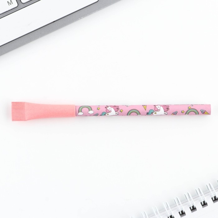 Подарочный набор &laquo;Самой яркой&raquo;, блок бумаги 30 л, ручка синяя паста 1.0 мм и 5 шт наклеек