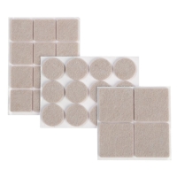 Набор накладок мебельных, войлочных, 28 шт., 2,5х2,5; d=2,5; 3,8х3,8, цвет рисовый Набор накладок мебельных, войлочных, 28 шт., 2,5х2,5; d=2,5; 3,8х3,8, цвет рисовый