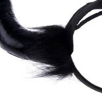 Карнавальный ободок «Дьявол», цвет чёрный Карнавальный ободок «Дьявол», цвет чёрный