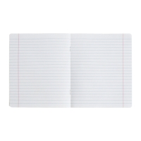 Комплект тетрадей из 10 штук, 18 листов в линию Calligrata "Однотонная Классика точку. Эконом", обложка мелованный картон, ВД-лак, блок №2, белизна 75% (серые листы), 5 видов по 2 штуки