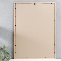 Фоторамка сосна с19 орех 50х70 см (пластиковый экран)