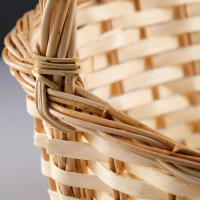 Корзина &laquo;Новая&raquo;, дно:34&times;24 см, верх:43&times;37 см, H=14/19/41 см, ручное плетение, шпон, лоза