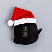 Новый год. Игрушка для кошек с кошачьей мятой "Пингвин", 8 см