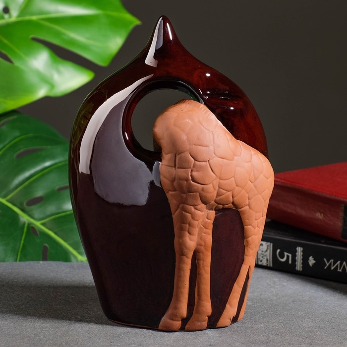 Подставка для благовоний Подставка для благовоний "Жираф на водопое" 22х13см