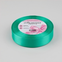 Лента атласная, 20 мм &times; 23 &plusmn; 1 м, цвет бирюзовый №54