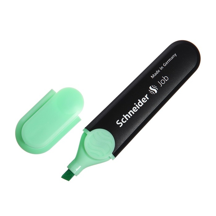 Набор маркеров-текстовыделителей 4 цвета 1-5 мм Schneider Job, пастельные тона, в прозрачном чехле Набор маркеров-текстовыделителей 4 цвета 1-5 мм Schneider Job, пастельные тона, в прозрачном чехле