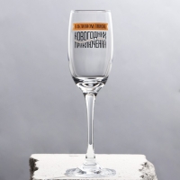 Бокал для шампанского новогодний «В активном поиске новогодних приключений», на Новый год, 200 мл Бокал для шампанского новогодний «В активном поиске новогодних приключений», на Новый год, 200 мл