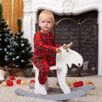 Комбинезон Крошка Я "Santa baby", рост 62-68 см, красный Комбинезон Крошка Я "Santa baby", рост 62-68 см, красный