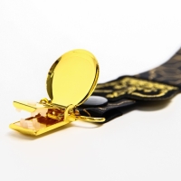 Держатель для соски - пустышки &laquo;Gold baby&raquo;, на ленте