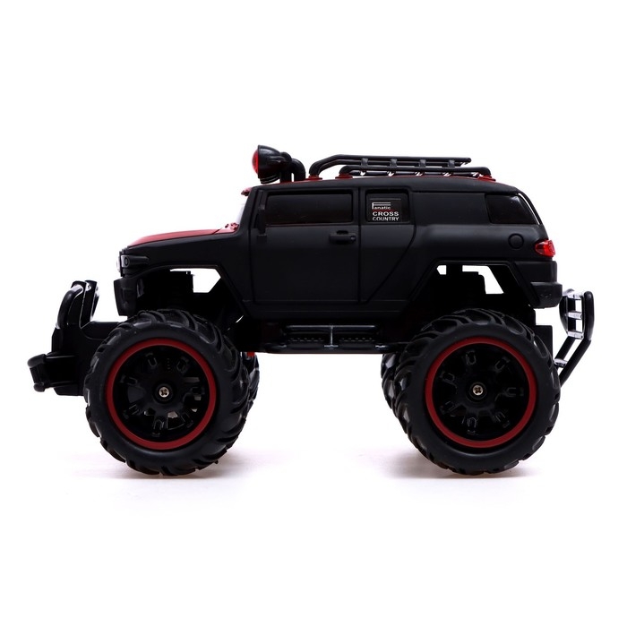 Джип радиоуправляемый «Монстр», 1:20, работает от аккумулятора, цвет чёрный Джип радиоуправляемый «Монстр», 1:20, работает от аккумулятора, цвет чёрный