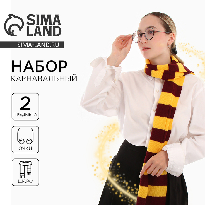 Набор для магии &laquo;Юный волшебник&raquo; 4 (очки+ шарф)