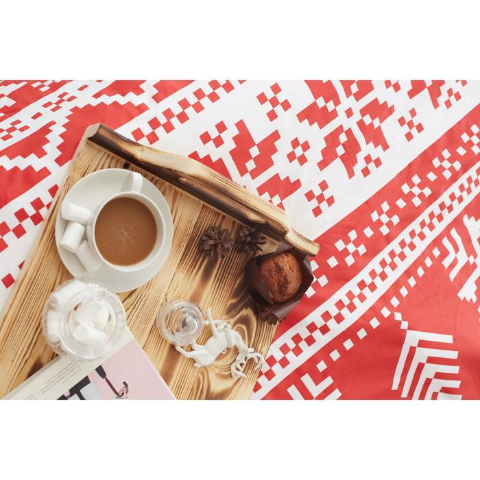 Постельное белье LoveLife евро Christmas ornament 200*217см,240*225см,50*70см-2шт