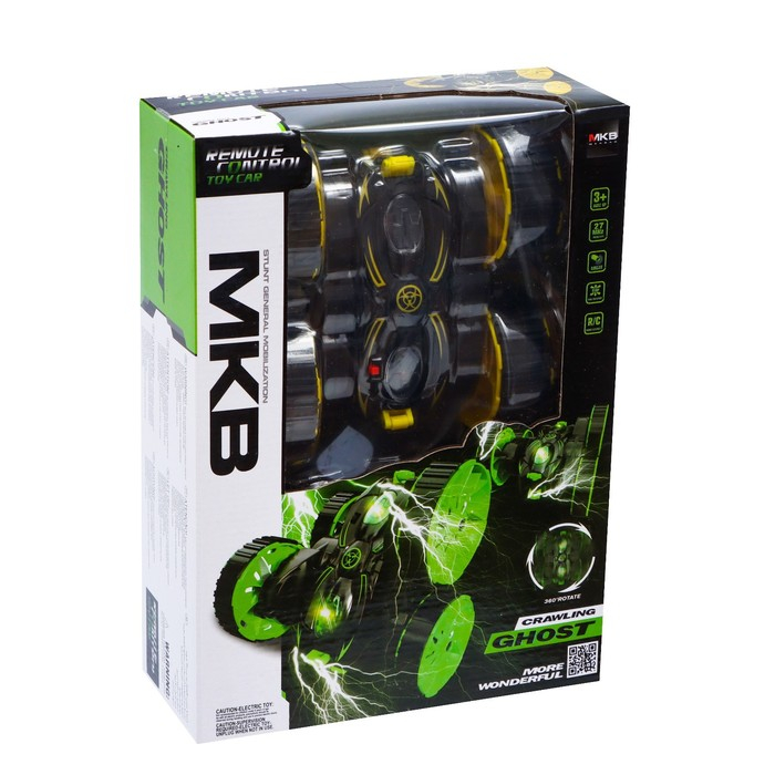 Перевёртыш радиоуправляемый &laquo;Призрак&raquo;, световые эффекты, работает от батареек, МИКС