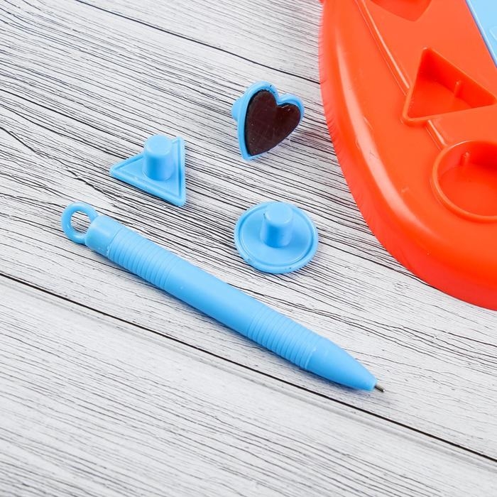 Доска магнитная &laquo;Курочка&raquo;, 3 печати, чёрная крошка, цвета МИКС