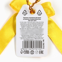 Новый год! Леденец на палочке &laquo;С новым годом&raquo;, вкус апельсин, 24 г