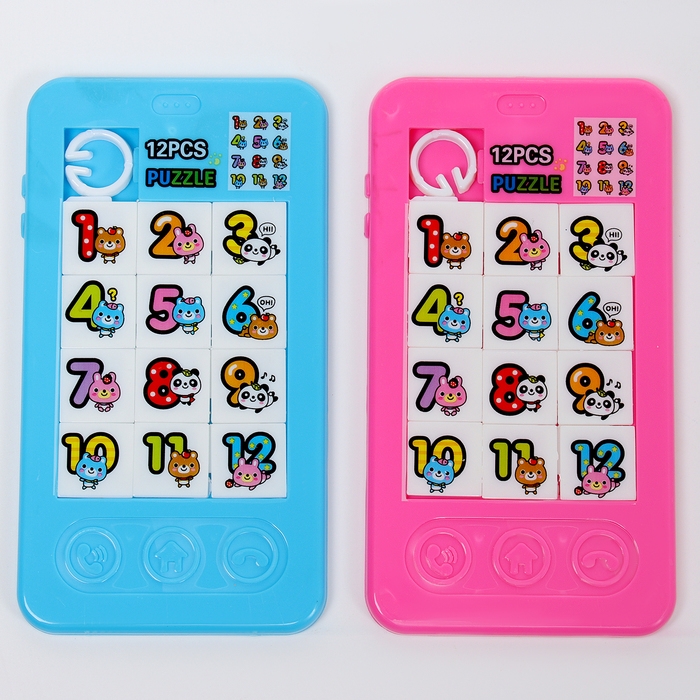 Головоломка-пятнашки &laquo;Циферки&raquo;, виды МИКС