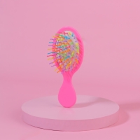 Расчёска - мини массажная, 6 × 14,5 см, рисунок МИКС Расчёска - мини массажная, 6 × 14,5 см, рисунок МИКС