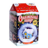 Набор для опытов &laquo;Снежный шар: Домик&raquo;, диаметр 8 см