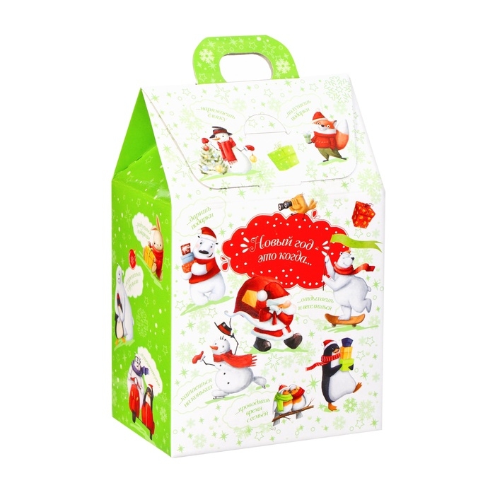 Новый год. Новогодний подарок "Мини-домик", 150 г