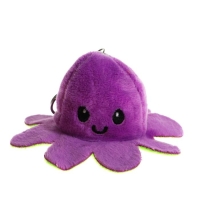 Мягкая игрушка-трансформер &laquo;Осьминог-перевёртыш&raquo;, 7 см, на брелоке, перевёртыш, цвета МИКС