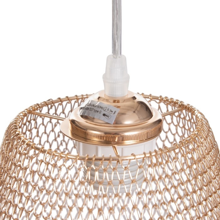 Светильник Светильник "Бенни" 1х40Вт Е27 Золото 20х20х80(20)см