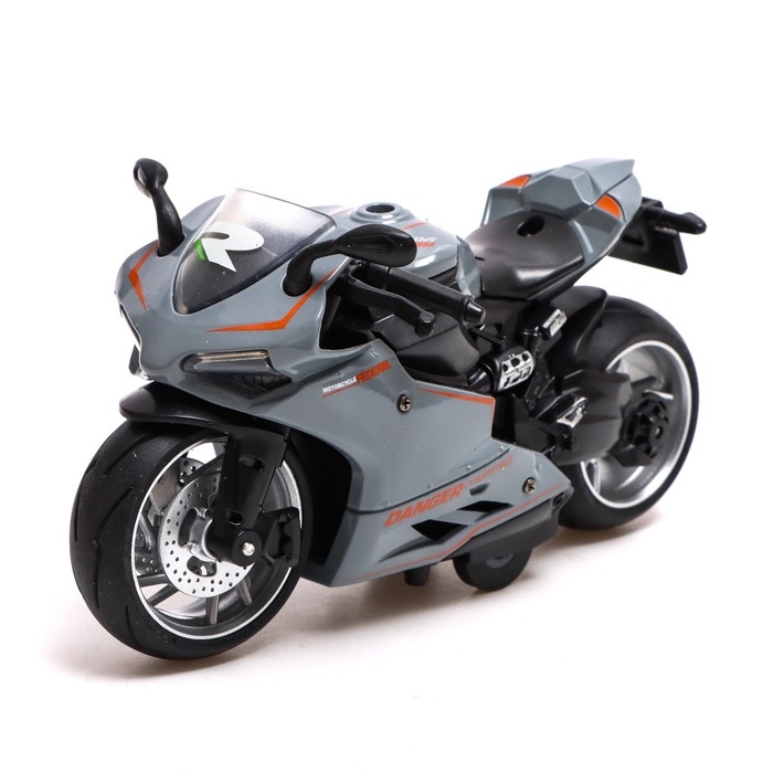 Мотоцикл металлический «СпортБайк», масштаб 1:12, МИКС Мотоцикл металлический «СпортБайк», масштаб 1:12, МИКС