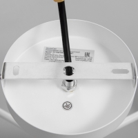 Люстра "Паула" 3х60Вт Е27 Белый, дерево 58х58х30см Люстра "Паула" 3х60Вт Е27 Белый, дерево 58х58х30см