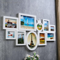 Фоторамка пластик на 10 фото 10х10, 10х15, 13х18, 15х20, 20х25 см "Корона" белая 45х80 см Фоторамка пластик на 10 фото 10х10, 10х15, 13х18, 15х20, 20х25 см "Корона" белая 45х80 см