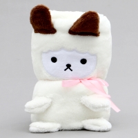 Мягкая игрушка-плед &laquo;Овечка&raquo;, 20 см, цвет белый