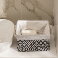 Короб для хранения вещей SL Home, 31&times;22&times;22,5 см, цвет белый