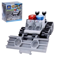 Конструктор блочный &laquo;Полицейский транспорт&raquo;, 10 видов, МИКС