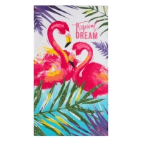 Набор кухонных полотенец Доляна &laquo;Цветочное настроение&raquo;, 35х60см-2шт, 100% хлопок