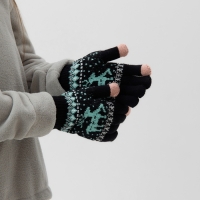 Перчатки подростковые MINAKU 21 см черный Перчатки подростковые MINAKU 21 см черный