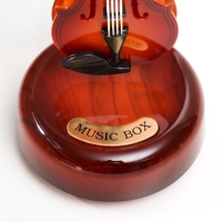 Сувенир пластик музыкальный механический "Скрипка" 21х9,5х9,5 см Сувенир пластик музыкальный механический "Скрипка" 21х9,5х9,5 см