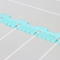 Сушилка для белья напольная, рабочая длина 18 м, цвет белый Сушилка для белья напольная, рабочая длина 18 м, цвет белый