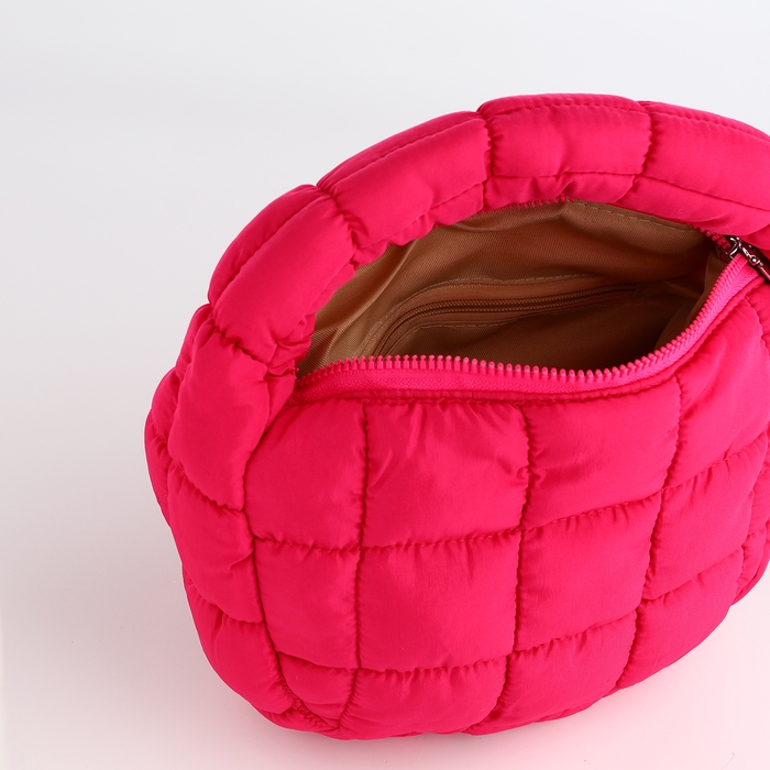 Сумка молодёжная на молнии, цвет розовый Сумка молодёжная на молнии, цвет розовый