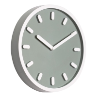 Часы настенные, интерьерные "Классика", бесшумные, d-30 см, оливково-белые Часы настенные, интерьерные "Классика", бесшумные, d-30 см, оливково-белые