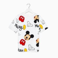 Футболка детская Mickey, цвет белый, рост 122-128 см (7-8 лет) Футболка детская Mickey, цвет белый, рост 122-128 см (7-8 лет)