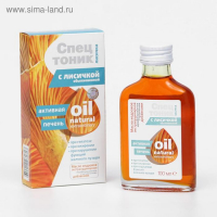 Кедровое масло «Спецтоник лисичка», с лисичкой обыкновенной, чистка печени от гельминтоза и токсин, 100 мл Кедровое масло «Спецтоник лисичка», с лисичкой обыкновенной, чистка печени от гельминтоза и токсин, 100 мл