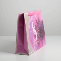 Пакет подарочный крафтовый горизонтальный, упаковка, «Волшебный праздник», L 40 х 31 х 11.5 см Пакет подарочный крафтовый горизонтальный, упаковка, «Волшебный праздник», L 40 х 31 х 11.5 см