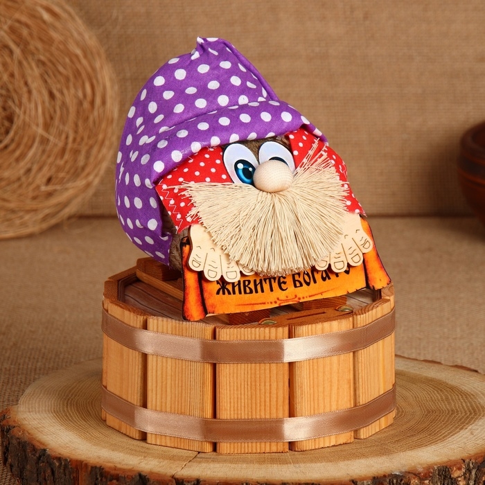 Оберег-копилка "Будьте здоровы, живите богато", 22 х 17 см, микс