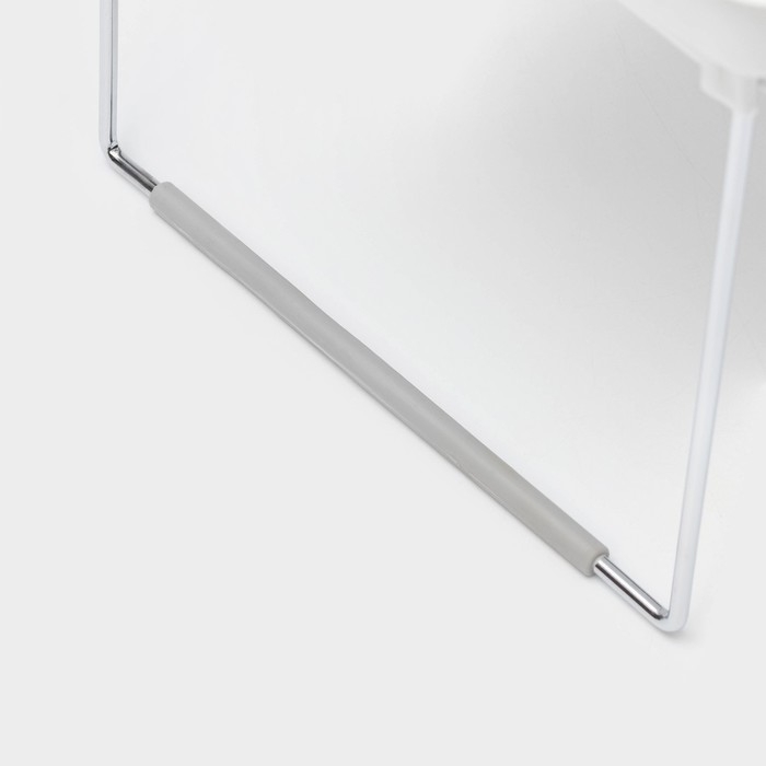 Столик - поднос для подачи Griten, складной, 36,2&times;19&times;3,7 см, цвет белый