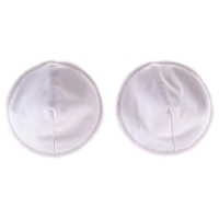 Вкладыши для груди, многоразовые, набор 2 шт., цвет белый, M&B