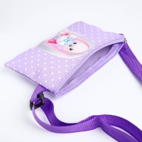 Подарочный набор для девочки «Волшебный кролик», сумка, наклейка, анкета, браслет Подарочный набор для девочки «Волшебный кролик», сумка, наклейка, анкета, браслет